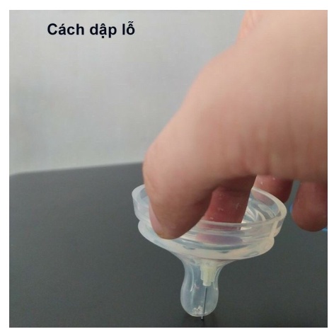 Dập Lỗ Núm Ti Có Thể Thay Thế Cho Đục Lỗ Farlin, Kích To Núm Ty Giúp Sữa Chảy Nhanh