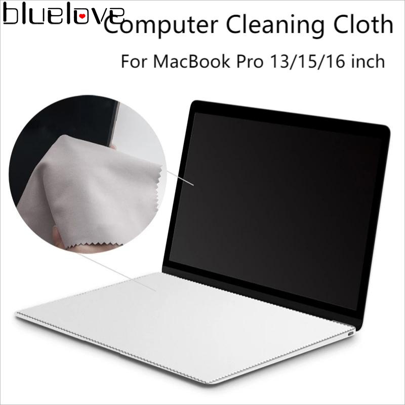 Tấm Vải Lau Màn Hình Laptop Bằng Sợi Micro Chống Bụi Cho MacBook Pro 13 / 15 / 16 Inch