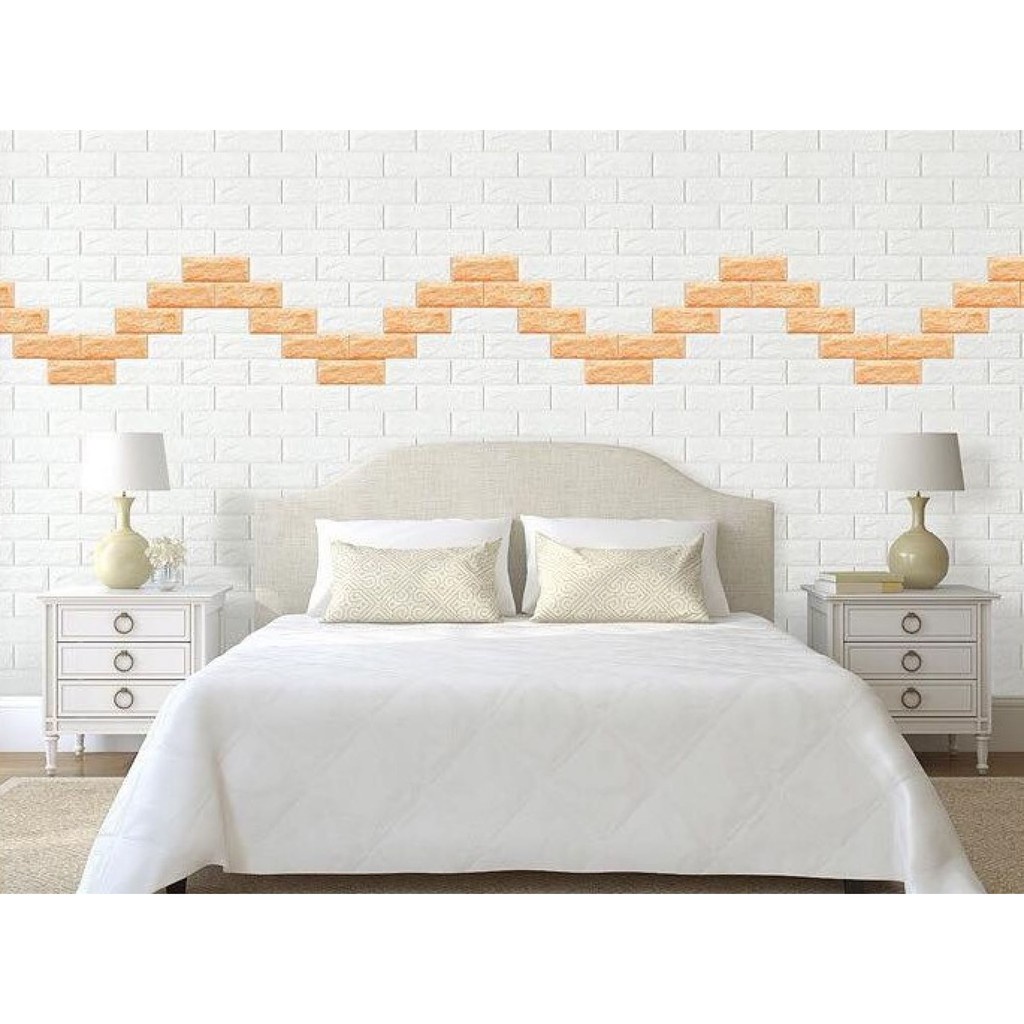 Xốp dán tường giả gạch 3D - Khổ lớn 70x77cm | BigBuy360 - bigbuy360.vn