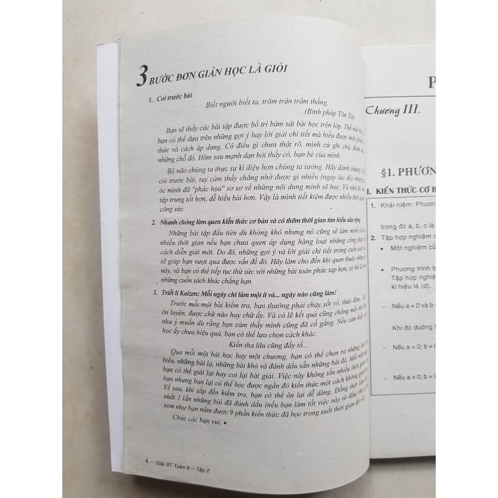 Sách - Giải bài tập toán lớp 9 - Lê Nhứt