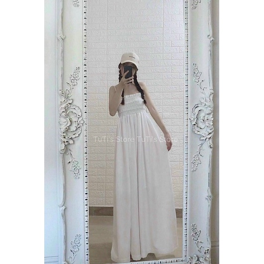 [NEW DRESS]VÁY-ĐẦM HAI DÂY BÈO NHÚN NGỰC ĐI BIỂN MÙA HÈ “XIXI DRESS”