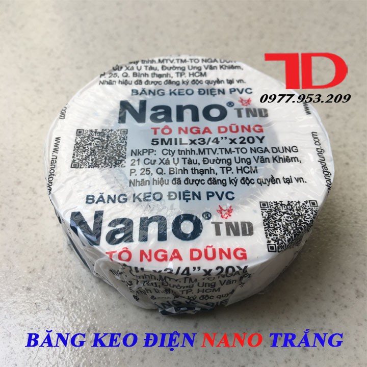 Băng keo điện Nano