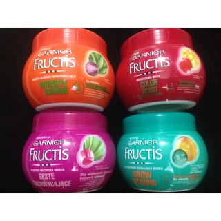 Kem hấp dưỡng tóc Garnier Fructis 300ml - Đức