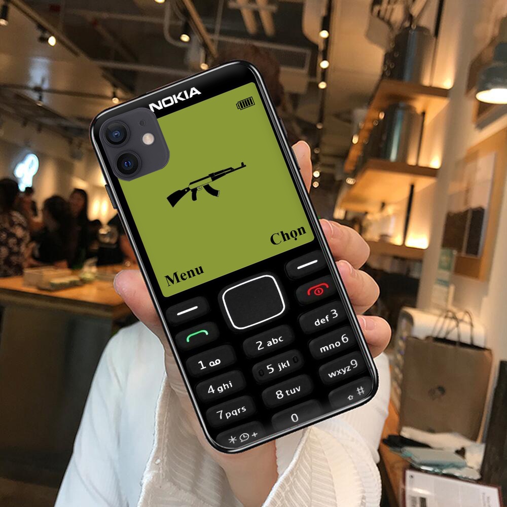 Ốp Điện Thoại Mềm In Hình Nokia D Cho iPhone 5 5s SE 2016 6 6s 6Plus 6sPlus 7 8 7Plus 8Plus X XS XR XS Max