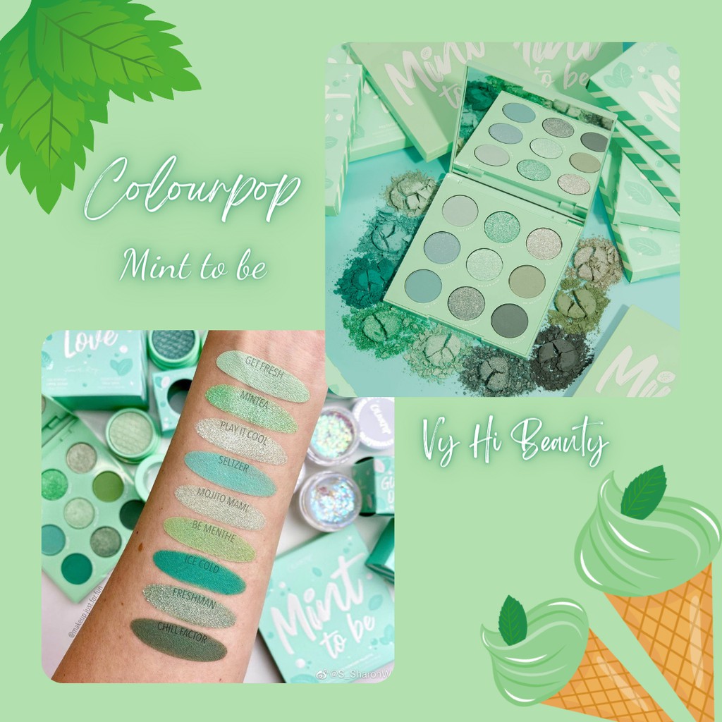 Bảng mắt Colourpop Mint to be