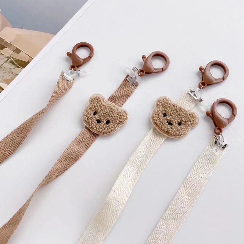 Dây đeo khẩu trang hình gấu / dây chống thất lạc khẩu trang