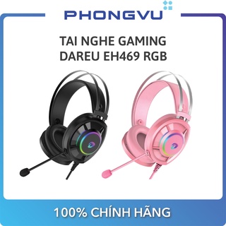 Tai nghe gaming DareU EH469 RGB (Bảo hành 12 tháng)