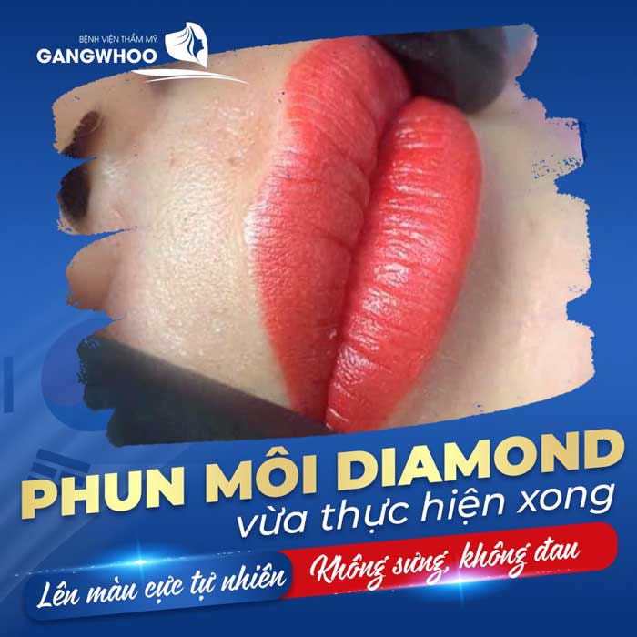 Dịch vụ Phun môi tại Gangwhoo