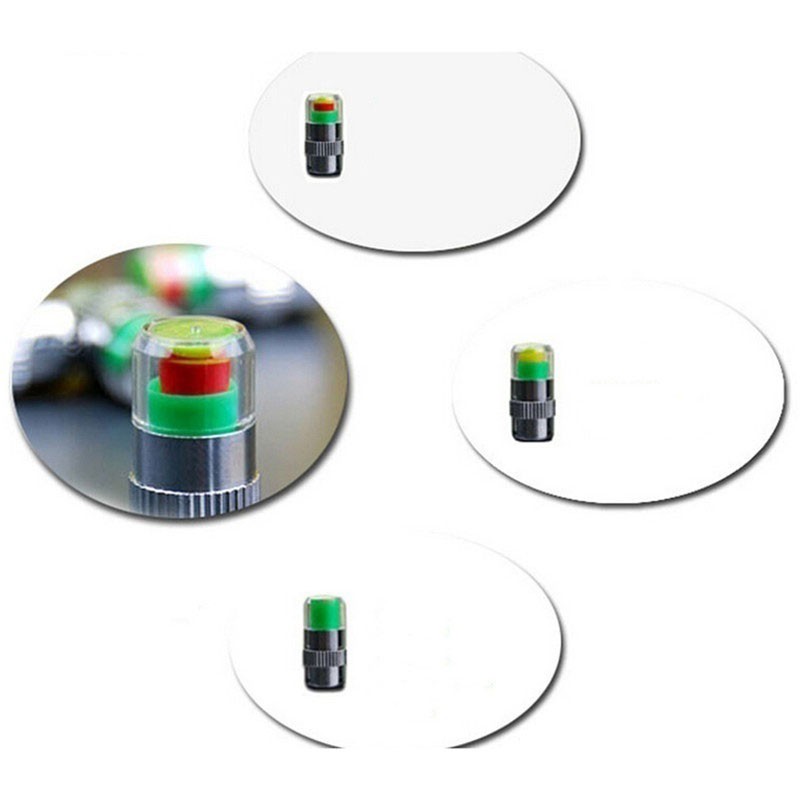 Bộ 4 Nắp Van Bánh Xe Cảnh Báo Áp Suất Lốp Xe