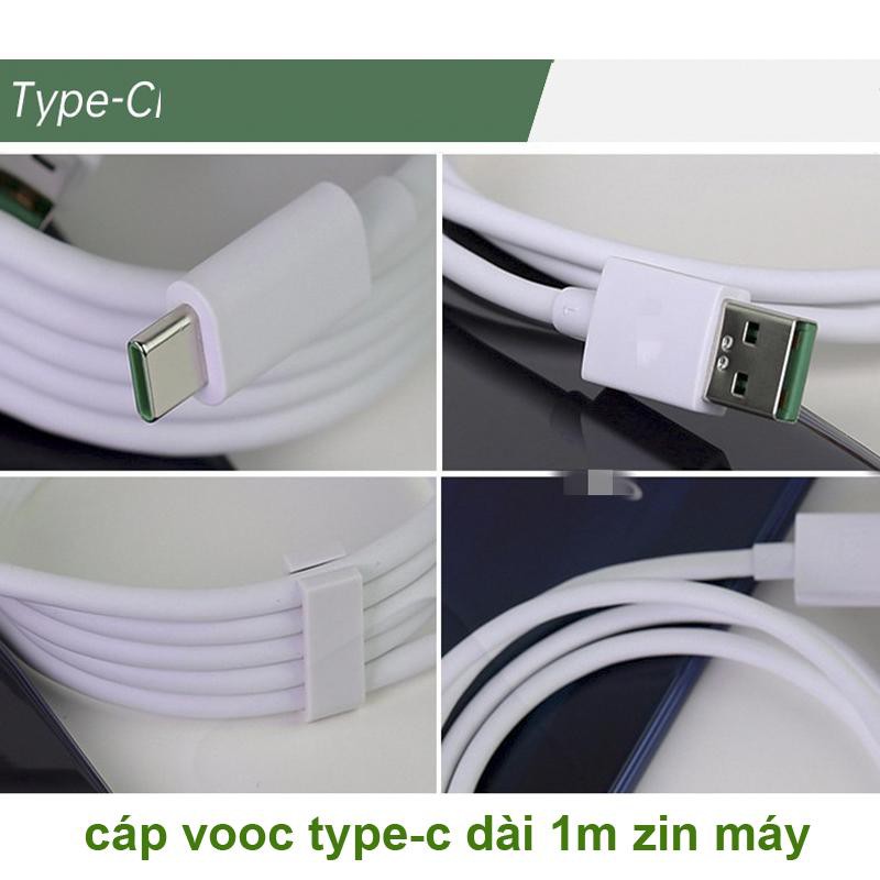 Cáp Sạc Siêu Nhanh 4A VOOC Cổng Type C cho Samsung,OppO,XiaoMi - Cam Kết Sạc Nhanh