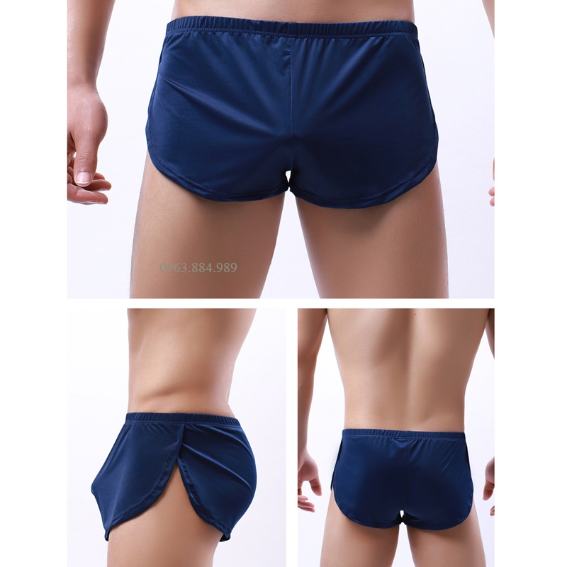 Quần lót nam xẻ tà mặc ngủ SX.01 chất thun lạnh nhiều màu thoáng mát, thoải mái cho anh em
