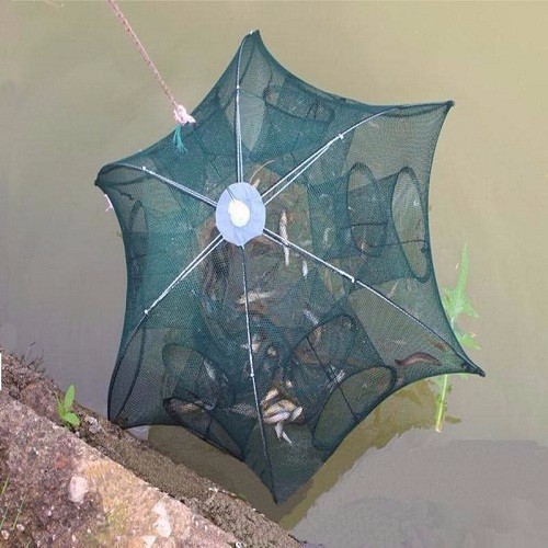 Lưới Bát Quái - Lưới Bát Quái Đánh Cá Tự Bung Khi Cần, Gấp Gọn Tiện Lợi