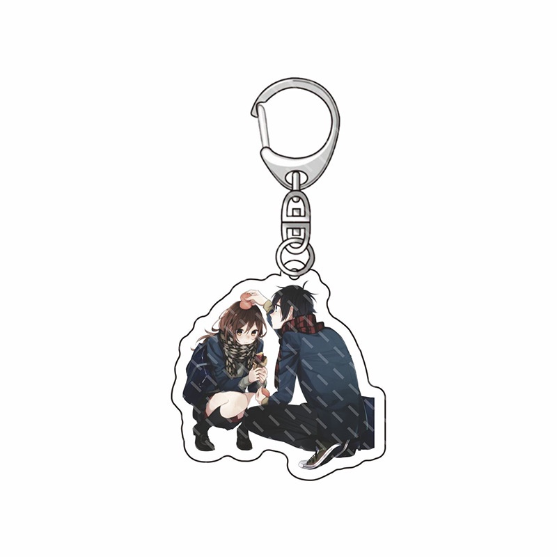 Móc chìa khóa bằng acrylic hình Horimiya Hori san to Miyamura Kun Hori Kyoko