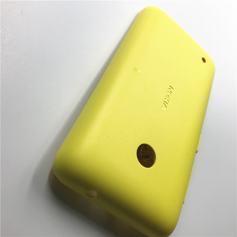 Lưng Nắp Đậy Pin Có Nút Bấm Bên Hông Cho Nokia Lumia 530