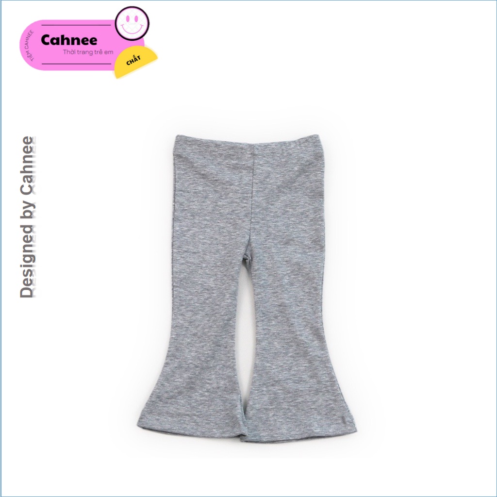 Quần legging ống loe dài cho bé gái - Size từ 8 - 28kg