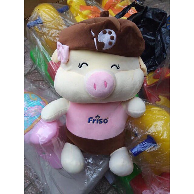[45x30cm] Heo bông Friso, Lợn bông Friso