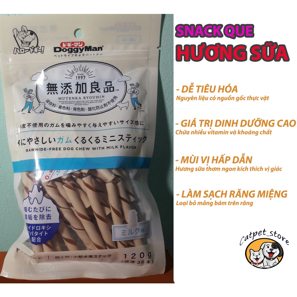 Bánh thưởng cho chó, Snack cho chó nhiều mùi hương