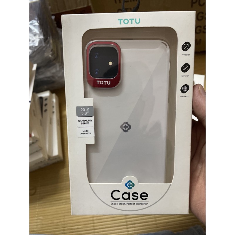 [Sale] ốp lưng totu có viền nhôm bảo vệ camera cho Apple IPhone 11 Pro 5.8 inch