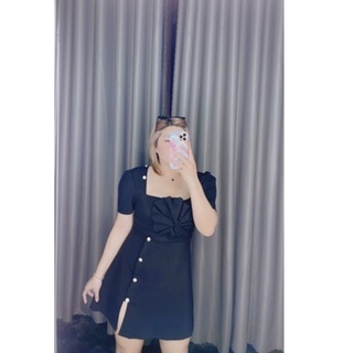 Đầm tk hoa xẻ đùi Bigsize 60-90kg