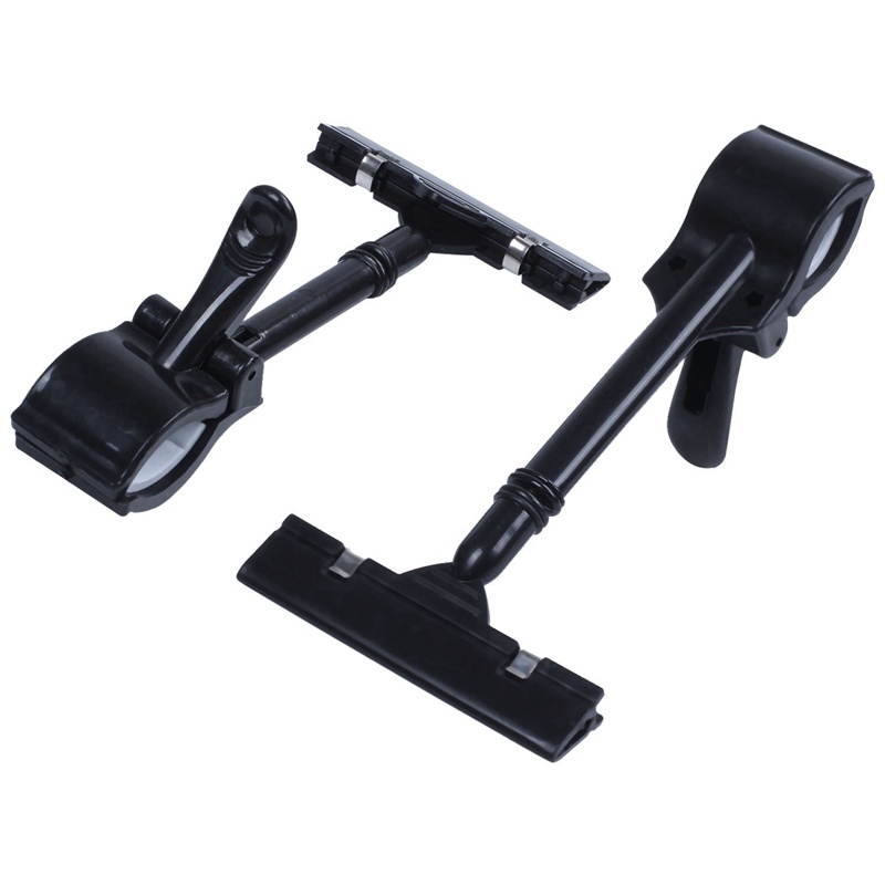 Set 2 Kẹp Giữ Thẻ Ghi Giá Tiền Màu Đen Tiện Dụng