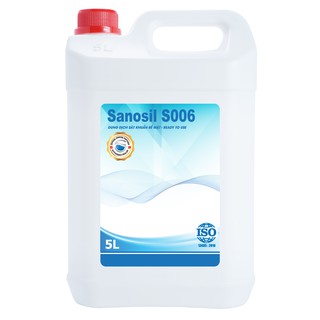 Dung dịch sát khuẩn bề mặt SANOSIL S006 ( Chuyên Dùng trong Bệnh Viện)