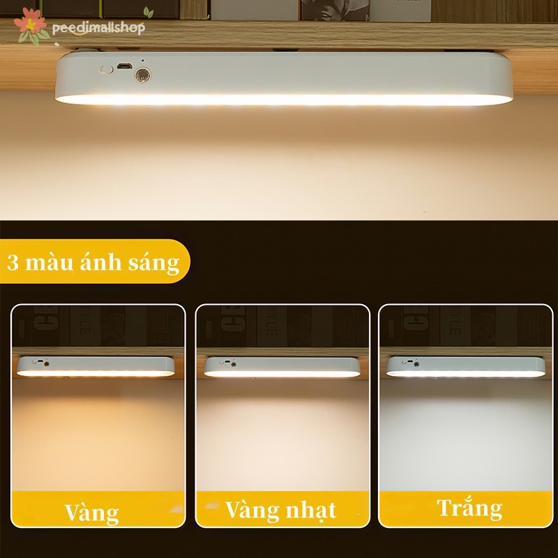 Đèn học Đèn LED Cảm Ứng Chạm GIDISO Sạc tích điện 4000mah 3 màu ánh sáng dụng cho phòng ngủ, ký túc xá sinh viên v.v