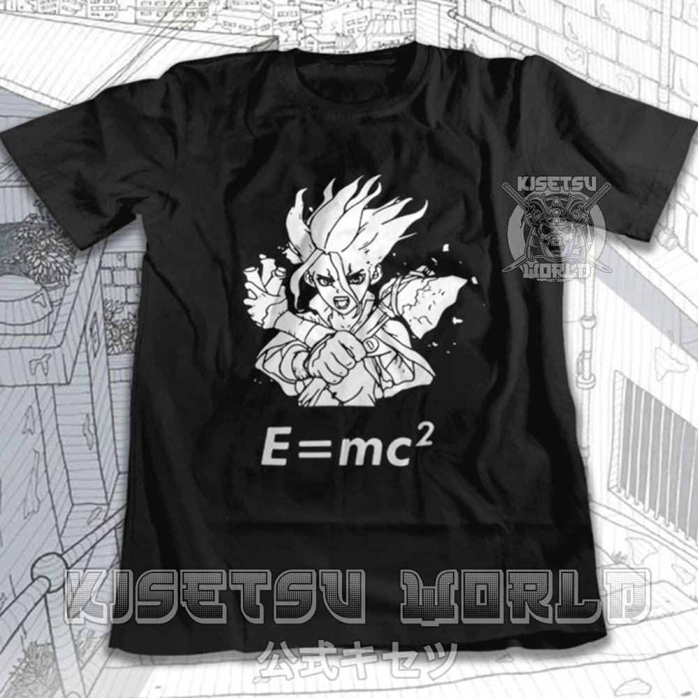 Áo phông DR STONE WAR Baju Karakter Jepang x 6083 Kisetsu Tshirt