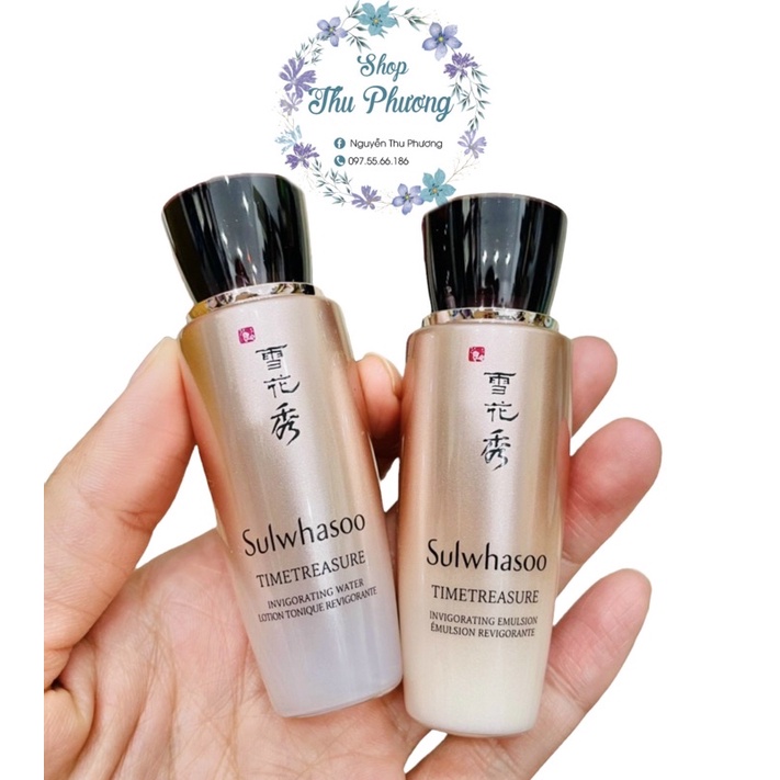 Set kem thông đỏ trẻ hoá da sulwhasoo mini