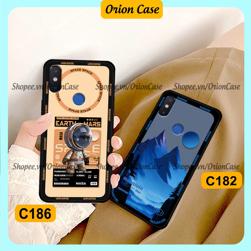Ốp Xiaomi Mi 8 SE / Mi 8 Lite in hình astronaut pro nasa, moutain cá tính.ốp lưng chống sốc.