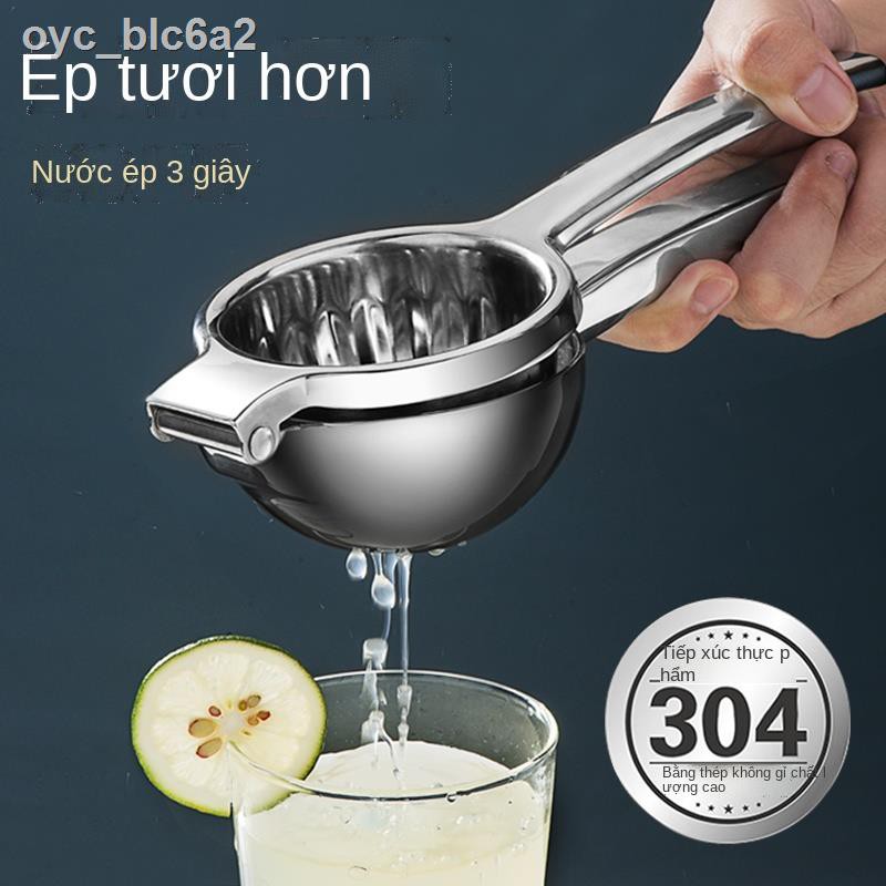 ✟Máy ép chanh bằng tay trái cây thép không gỉ 304 nước cam lựu tạo tác kẹp