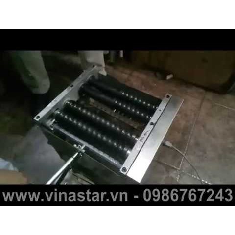 Khuôn máy vo viên bán tự động, bộ khuôn chính hãng inox chống dính các cỡ 4.6.8.10.12mm