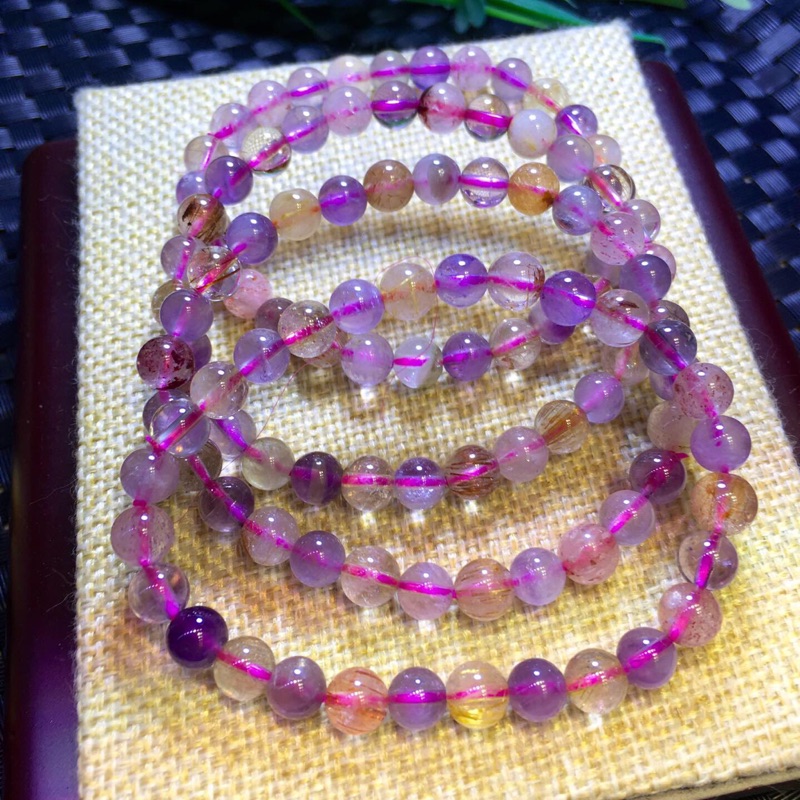 vòng tay đá thạch anh tím