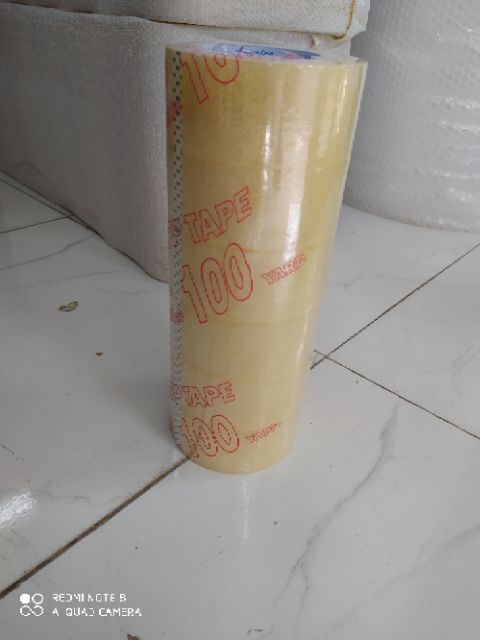 ( 6 cuộn / cây ) Cây băng keo trong siêu dai và dính 1.2kg GIA PHÚ