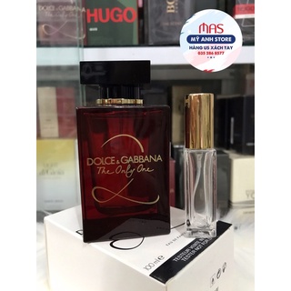 [ ống 10ml ] Nước hoa nữ D&G THE ONLY ONE 2 EDP 10ml