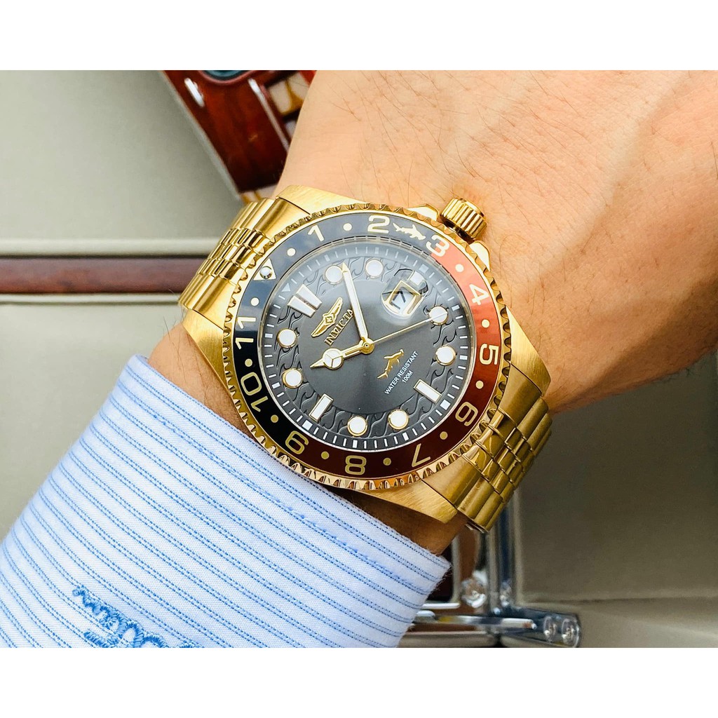 Đồng hồ nam Invicta Pro-Diver Gold Tone Scuba Watch 30622