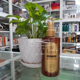 Xịt dưỡng tóc Lacei nâu 250ml