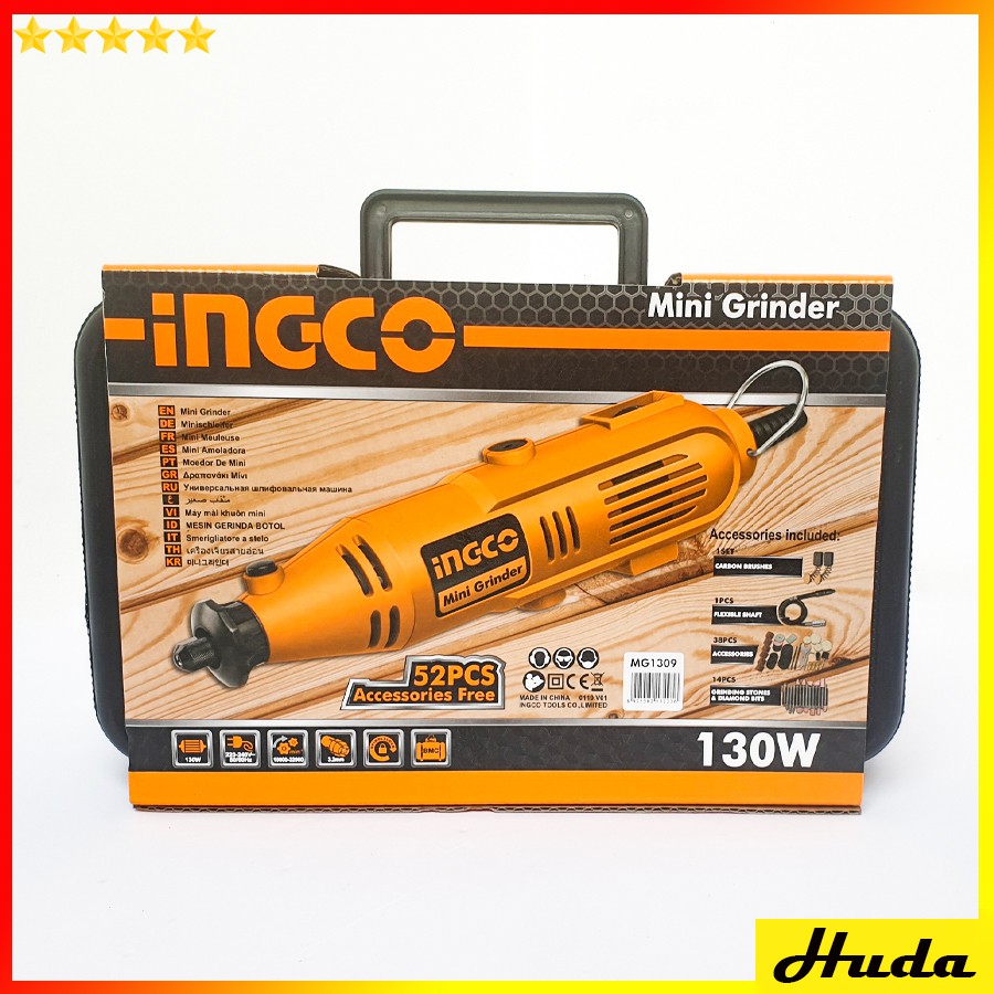 [INGCO Chính Hãng] 130W Máy mài khuôn mini hiệu INGCO MG1309 (MG1308) [Chính Hãng Ingco]