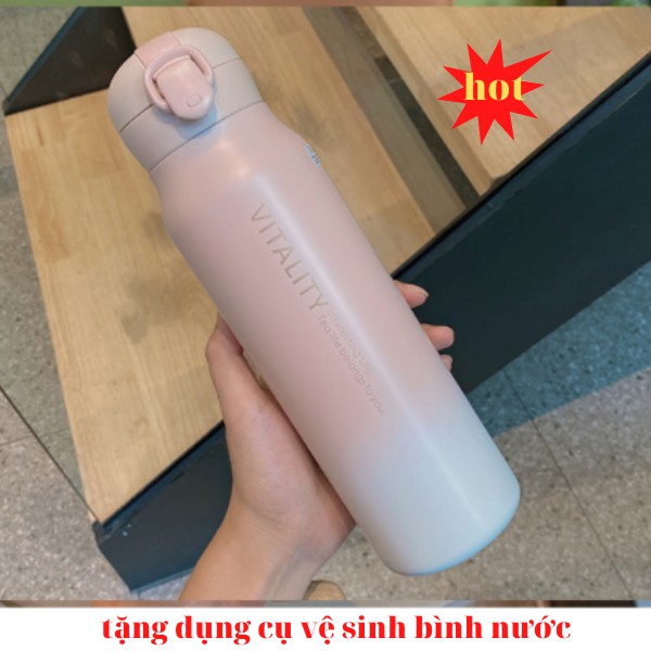 bình giữ nhiệt VITA bình nước giữ nhiệt inox 750ml bình đựng nước bình nước