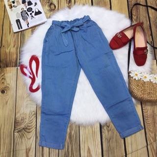 QUẦN BAGGY VẢI MỀM 9 TẤC