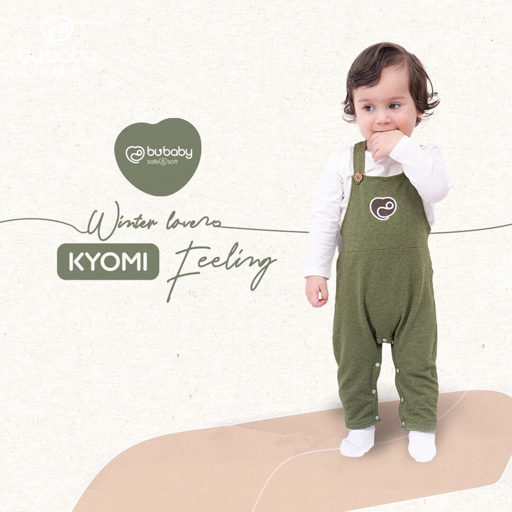 [CHÍNH HÃNG] Set áo và quần yếm dài trẻ em Kyomi Feeling BCM003.01 Bu