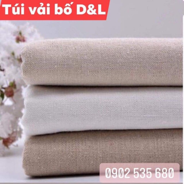 Vải lót bố canvas làm lót túi, rèm, khăn trải bàn, chụp ảnh sản phẩm