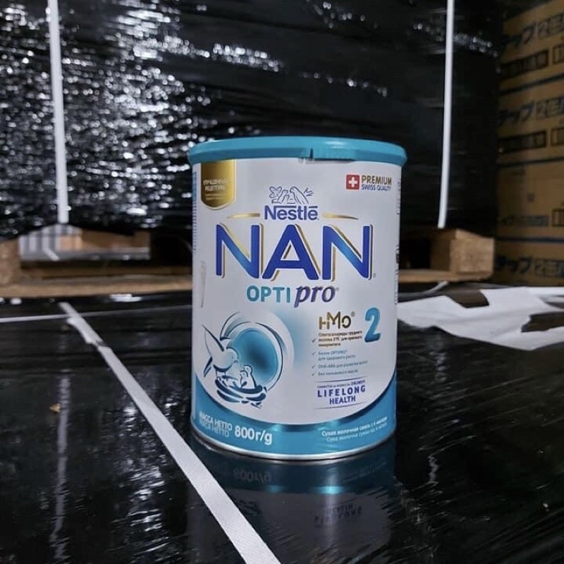 Sữa Nan Nga đủ số 1,2,3,4 800g mẫu mới date 2025
