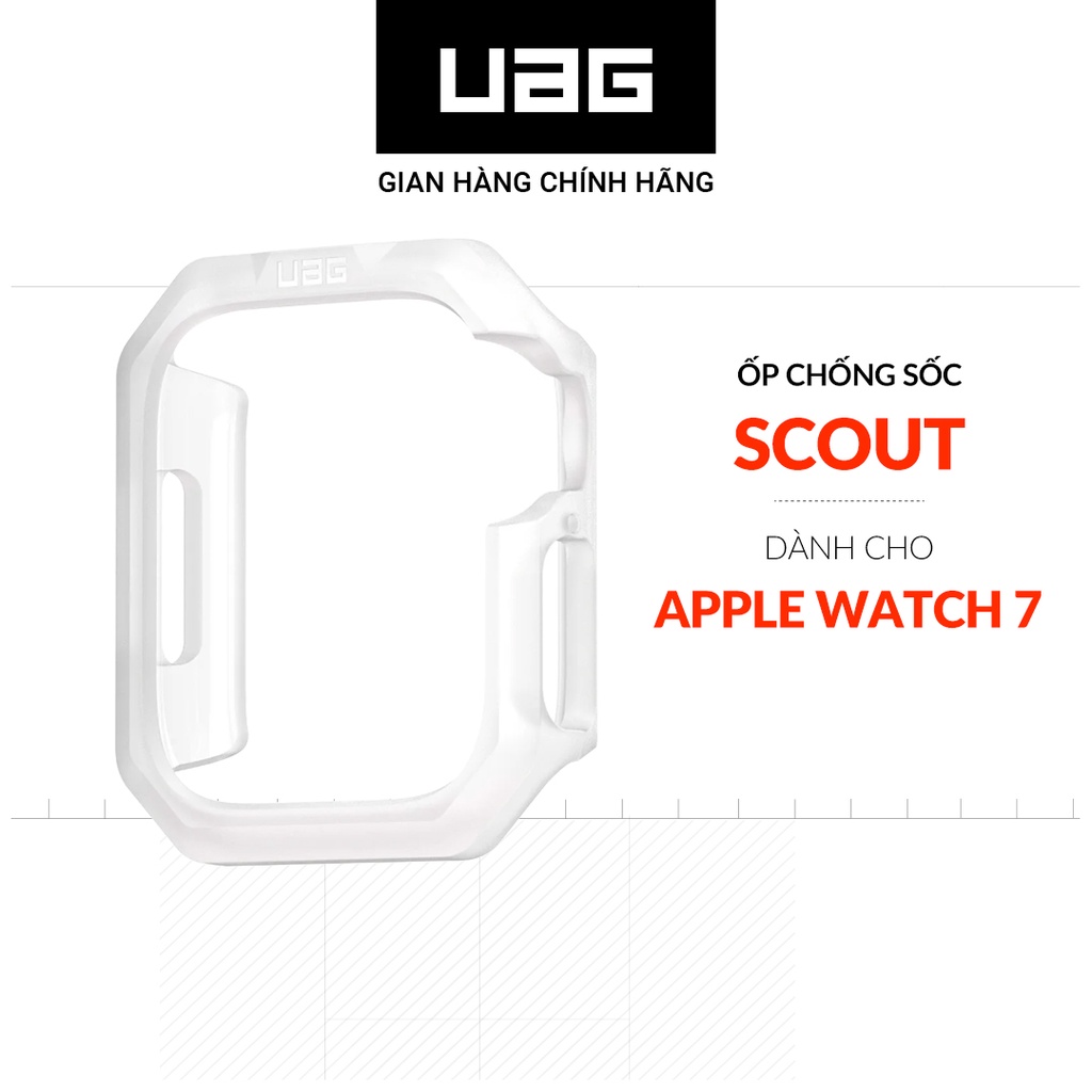 Ốp đồng hồ chống sốc UAG Scout cho Apple Watch 7 (41/45mm)