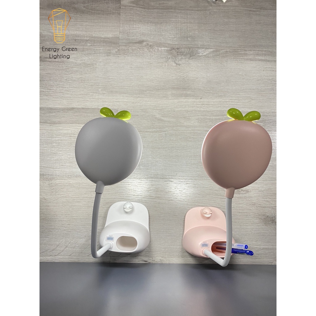 Đèn bàn LED Energy Green Lighting dễ thương con mèo DB-2239 3 chế độ ánh sáng - tăng giảm ánh sáng có 2 màu trắng hồng