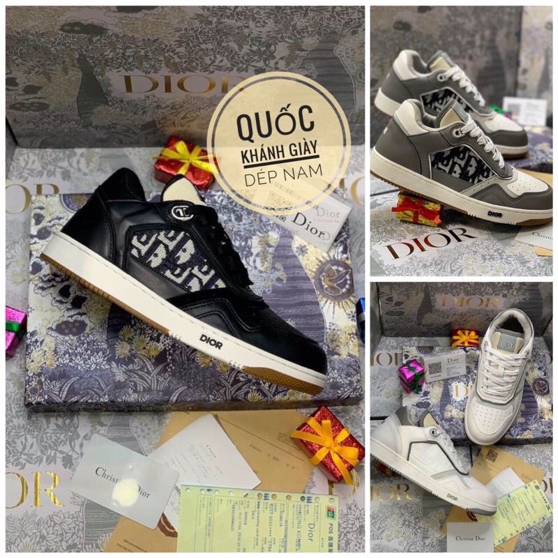 Giày jd4 dior , giày thể thao nam dior cổ thấp cao cấp kèm hộp