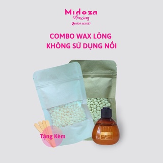 Set 300gr sáp Premier nhập kèm mỡ trăn nguyên chất Midoza