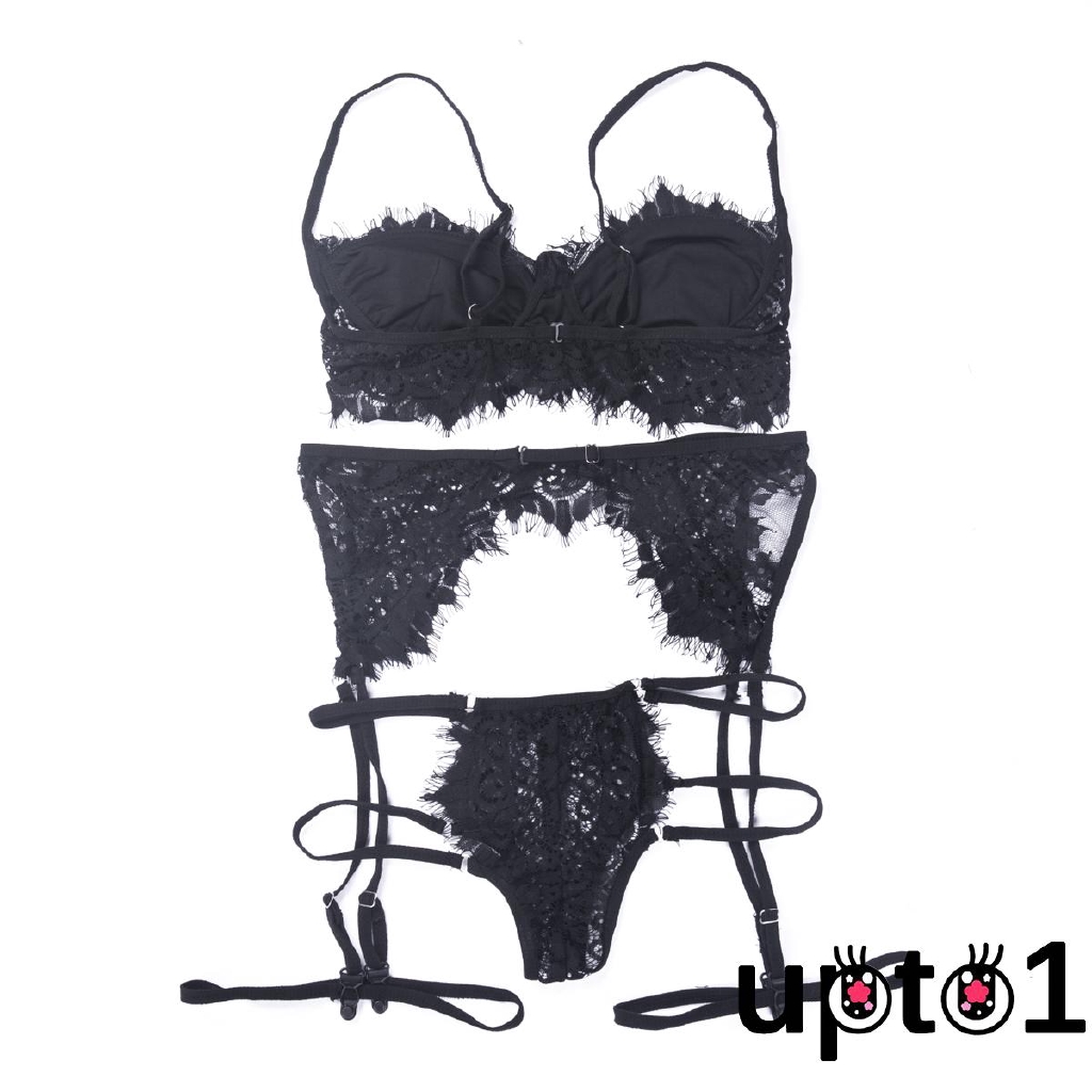 Set nội y ngủ với áo lót kèm quần dây gợi cảm dành cho nữ | BigBuy360 - bigbuy360.vn