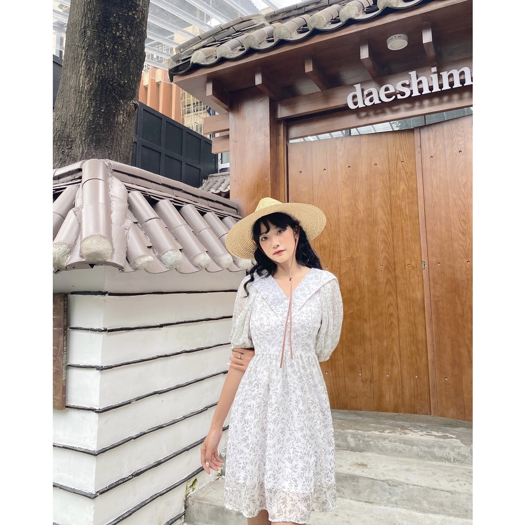 Đầm họa tiết hoa nhí destiny Miều xinh xắn dễ thương Miều Est.2013