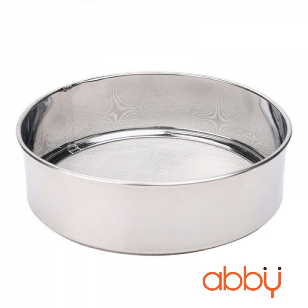 Rây bột tròn inox 15cm