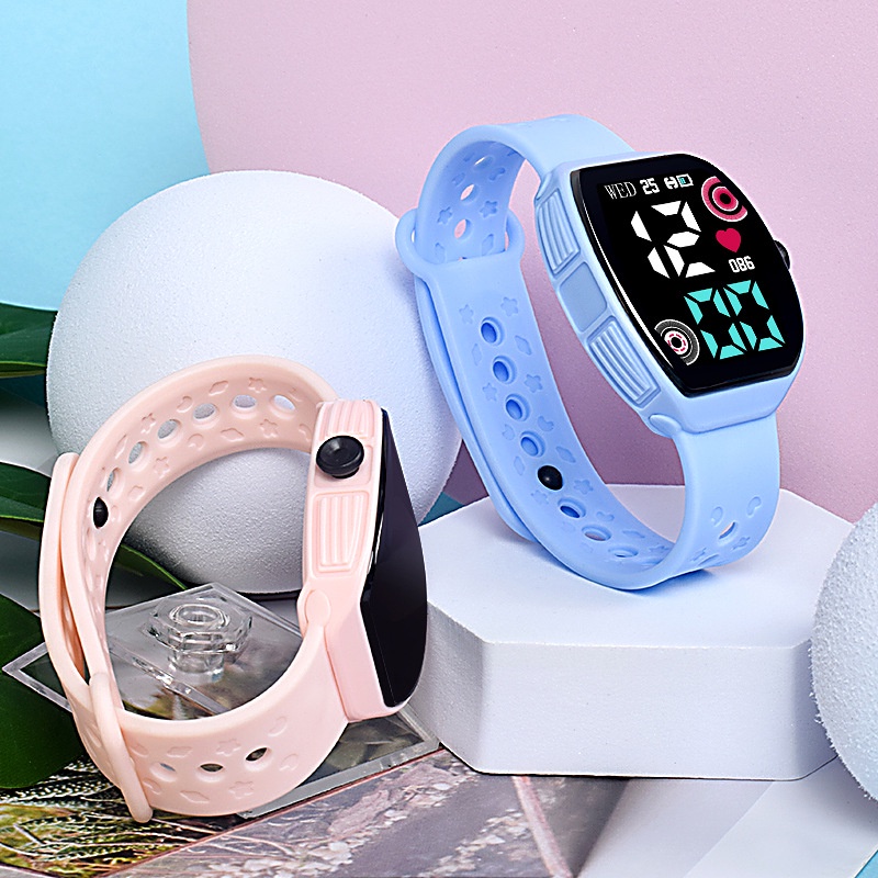 LWCC D01 Đồng hồ điện tử đa năng màn hình led thời trang